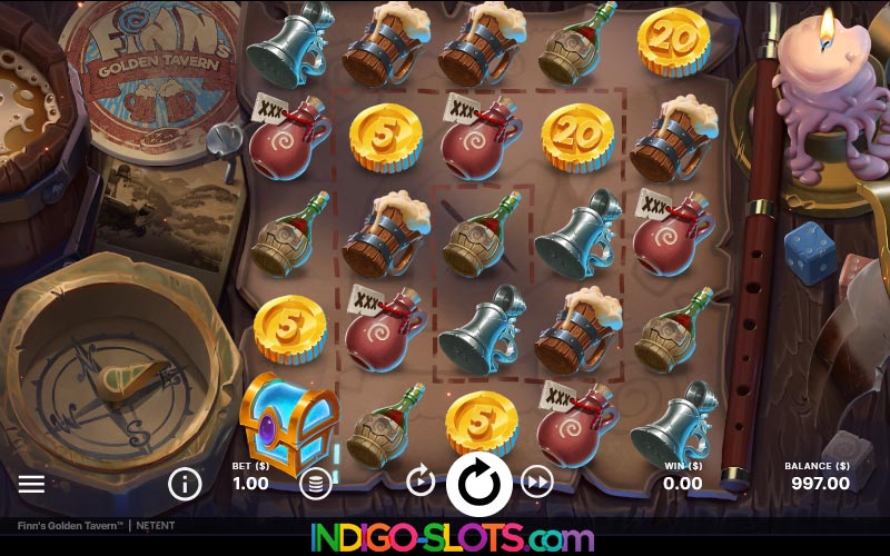Finn’s Golden Tavern slot.