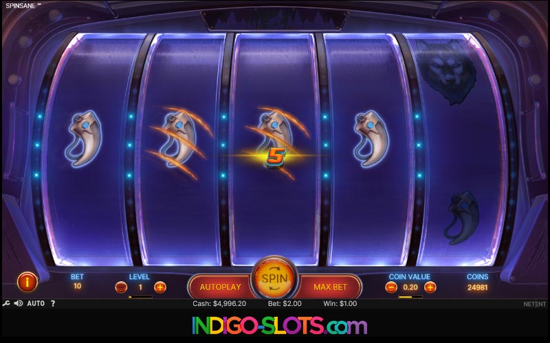 Spinsane Slot.