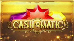 Cash-o-matic slot logo.