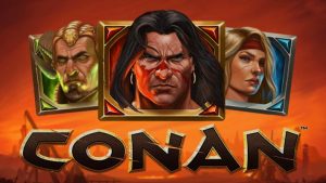 Conan Slot logo.