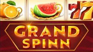 Grand Spin slot logo.