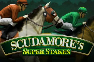 Scudamores Super Stakes logo slot.