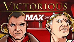 Victorious MAX slot logo.