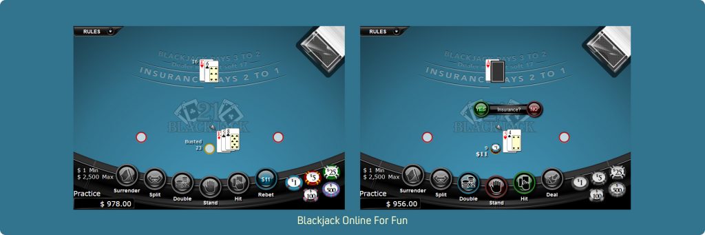 Blackjack online 21.