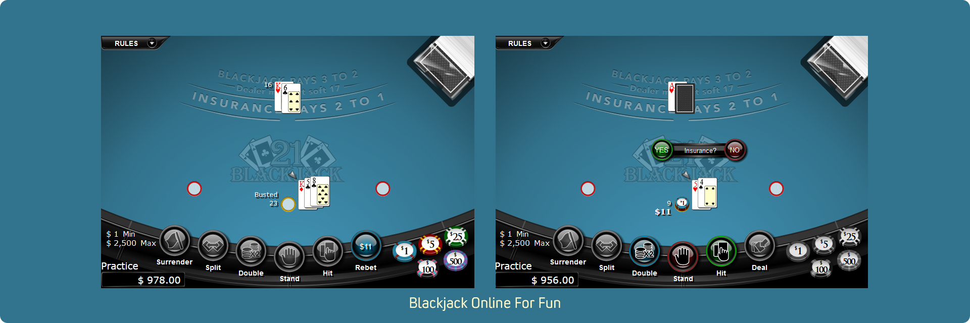 Blackjack Online For Fun - Free Slots Online