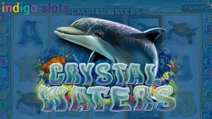 Crystal Waters Online slots logo.