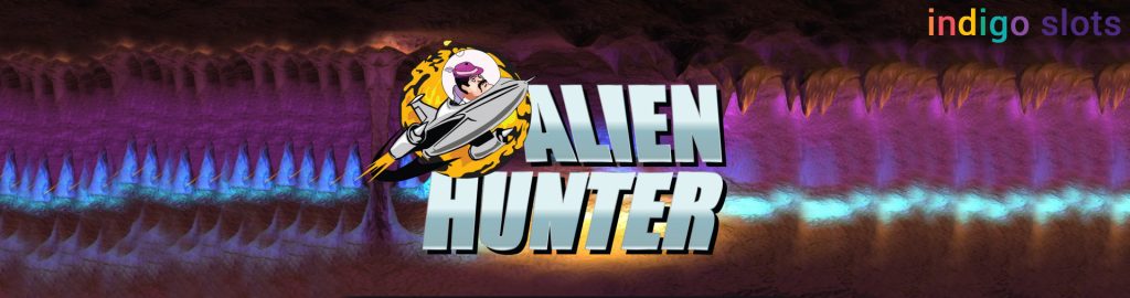 Alien Hunter Slot logo.