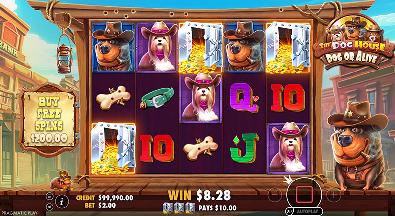 The Dog House Dog or Alive slot.