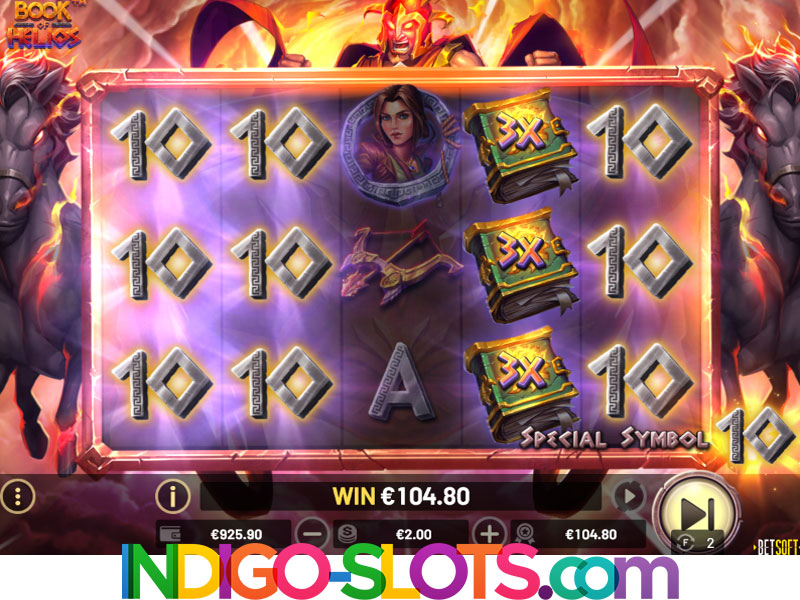 Book of Helios slot.