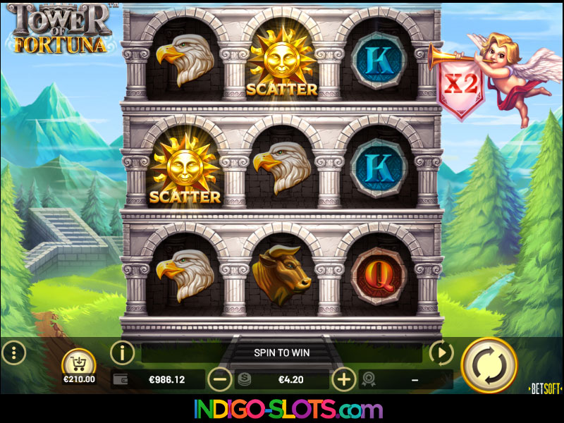 Tower of Fortuna slot game.