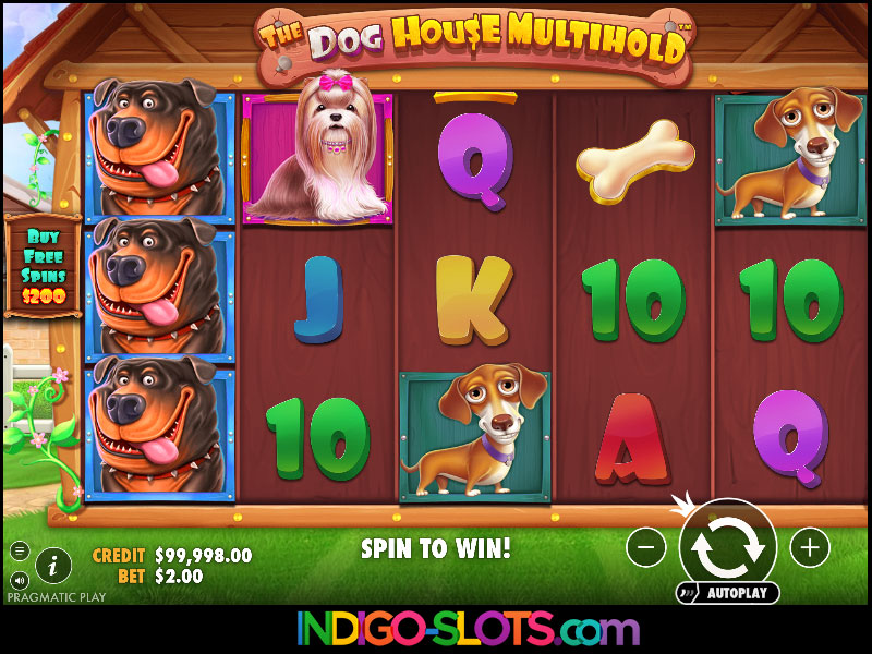 The Dog House Multihold slot.